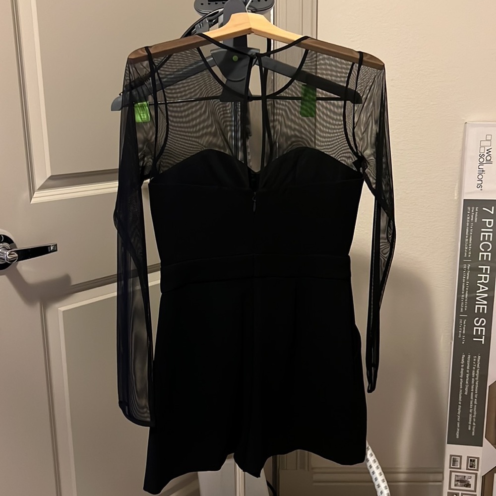 BCBG black romper
